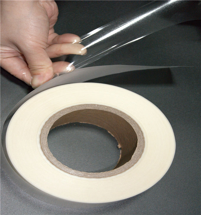 Hohe elastische transparente heiße Schmelzklebefilm der 0.03mm Stärke-Härte-60A Tpu für Unterwäsche 1
